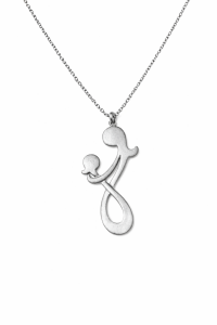 Anne & Kız Kolyesi Silver