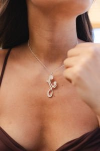 Anne & Kız Kolyesi Silver