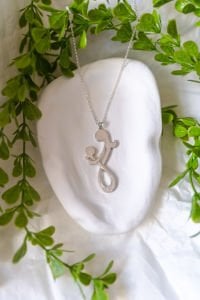 Anne & Kız Kolyesi Silver