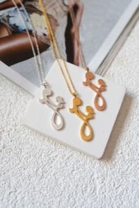 Anne & Kız Kolyesi Gold