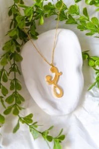 Anne & Kız Kolyesi Gold