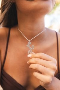 Anne & Oğul Kolyesi Silver