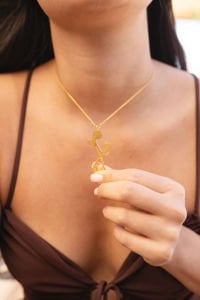 Anne & Oğul Kolyesi Gold