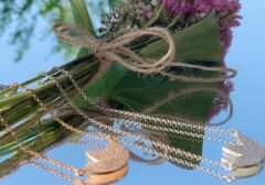 Kısa Lotus Kolye Silver