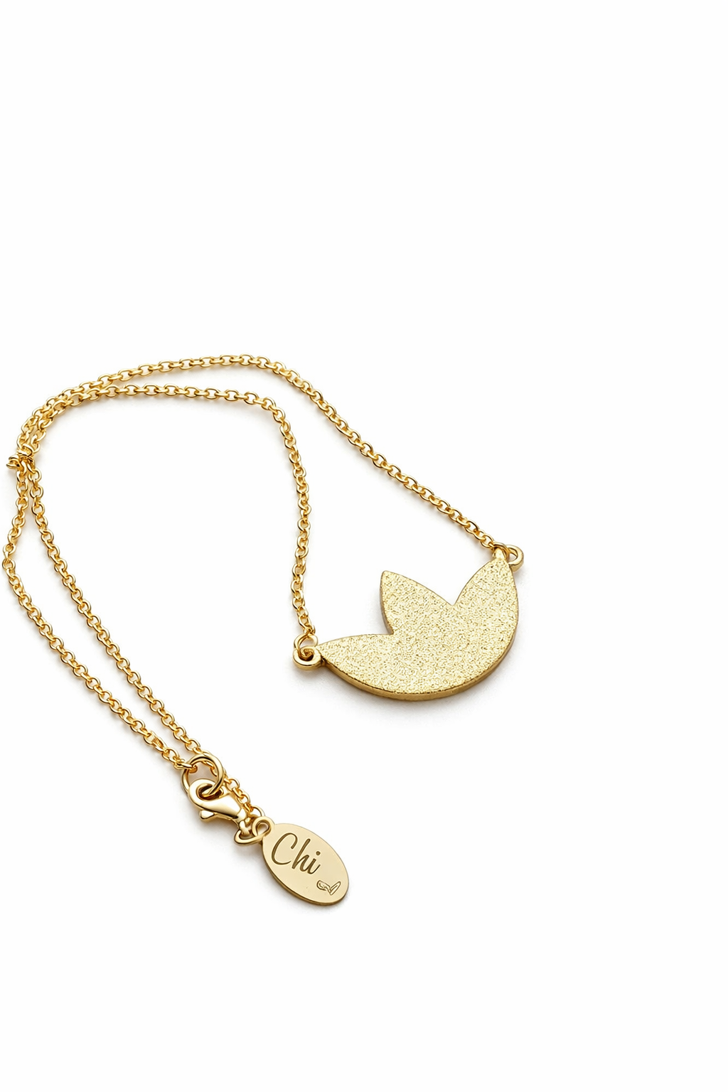 Kısa Lotus Kolye Gold