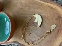 Kısa Lotus Kolye Gold