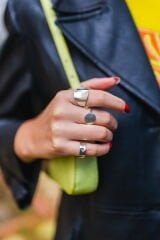 Heart Yüzük Silver