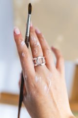 Chain Yüzük Silver