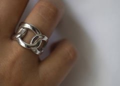 Chain Yüzük Silver