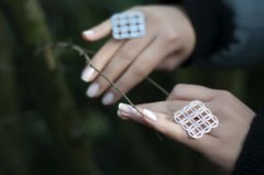 Circle Star Yüzük Rose