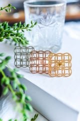 Circle Star Yüzük Rose