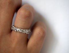 Bubble Yüzük Silver