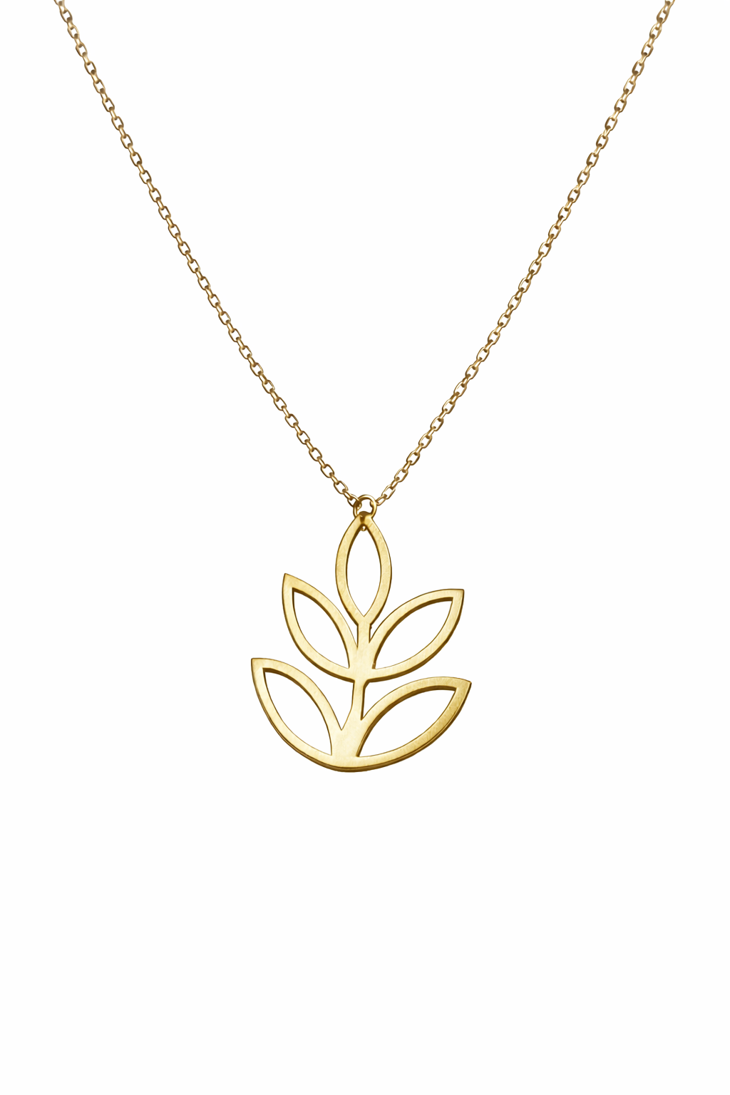 Leaf Kolye Gold