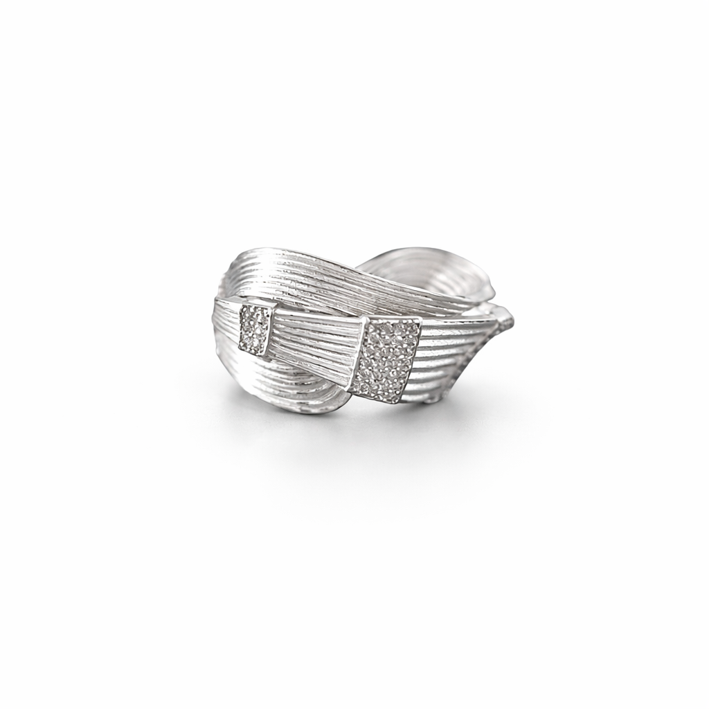 Bow Yüzük Silver