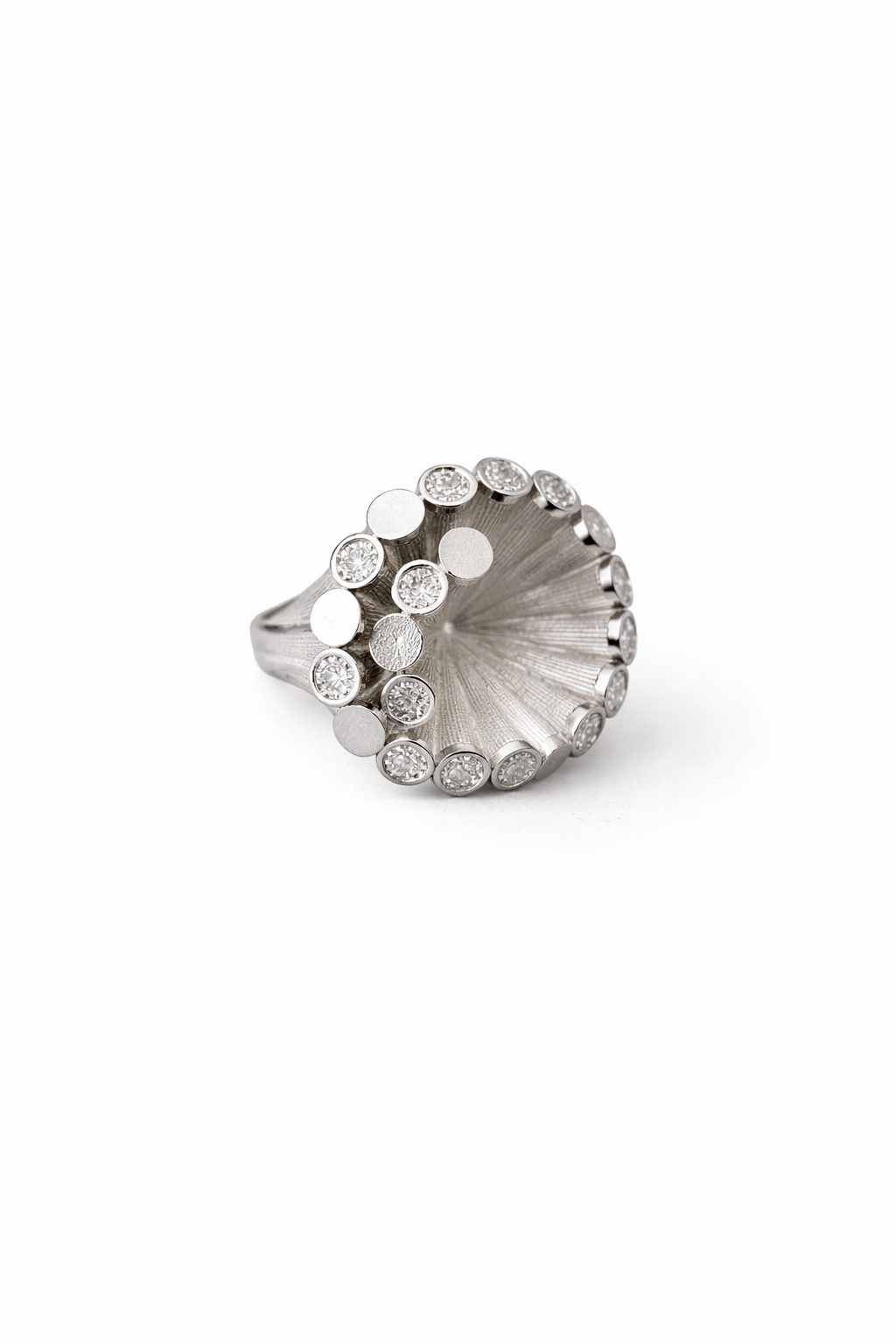 Crown Yüzük Silver