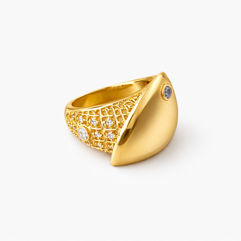 Drop Yüzük Gold