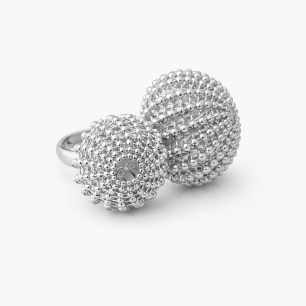 Echinus Yüzük Silver