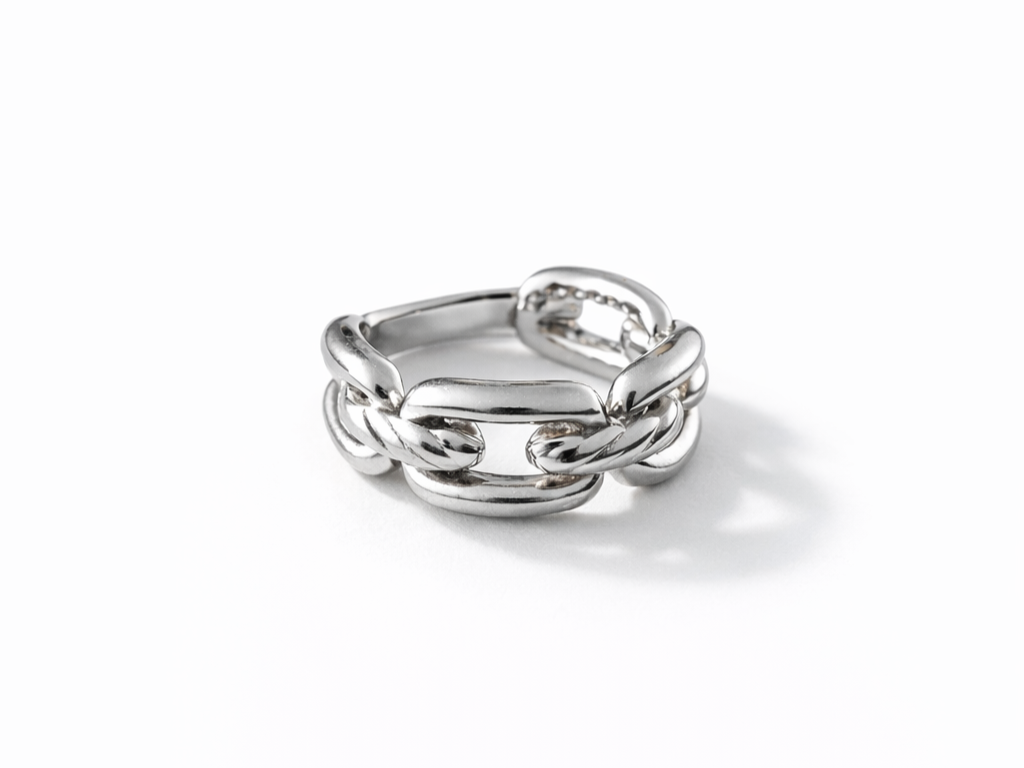 Rope Yüzük Silver