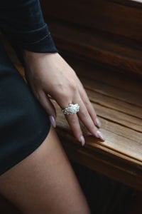 Jazzy Yüzük Silver