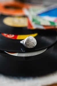 Print Yüzük Silver