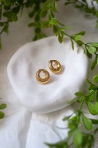 Rind Küpe Gold