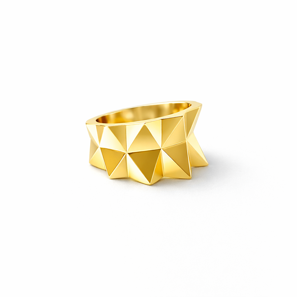 Punk Yüzük Gold