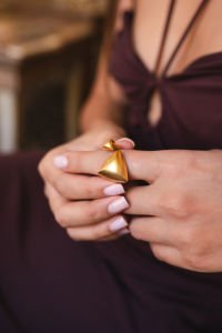Sharp Yüzük Gold