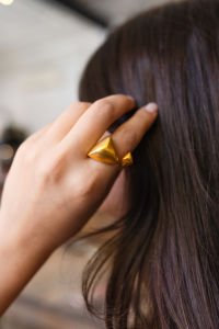 Sharp Yüzük Gold