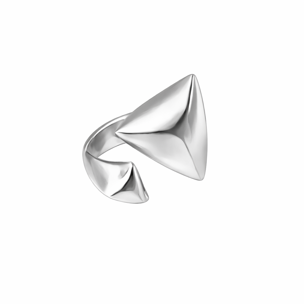 Sharp Yüzük Silver