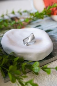 Sharp Yüzük Silver